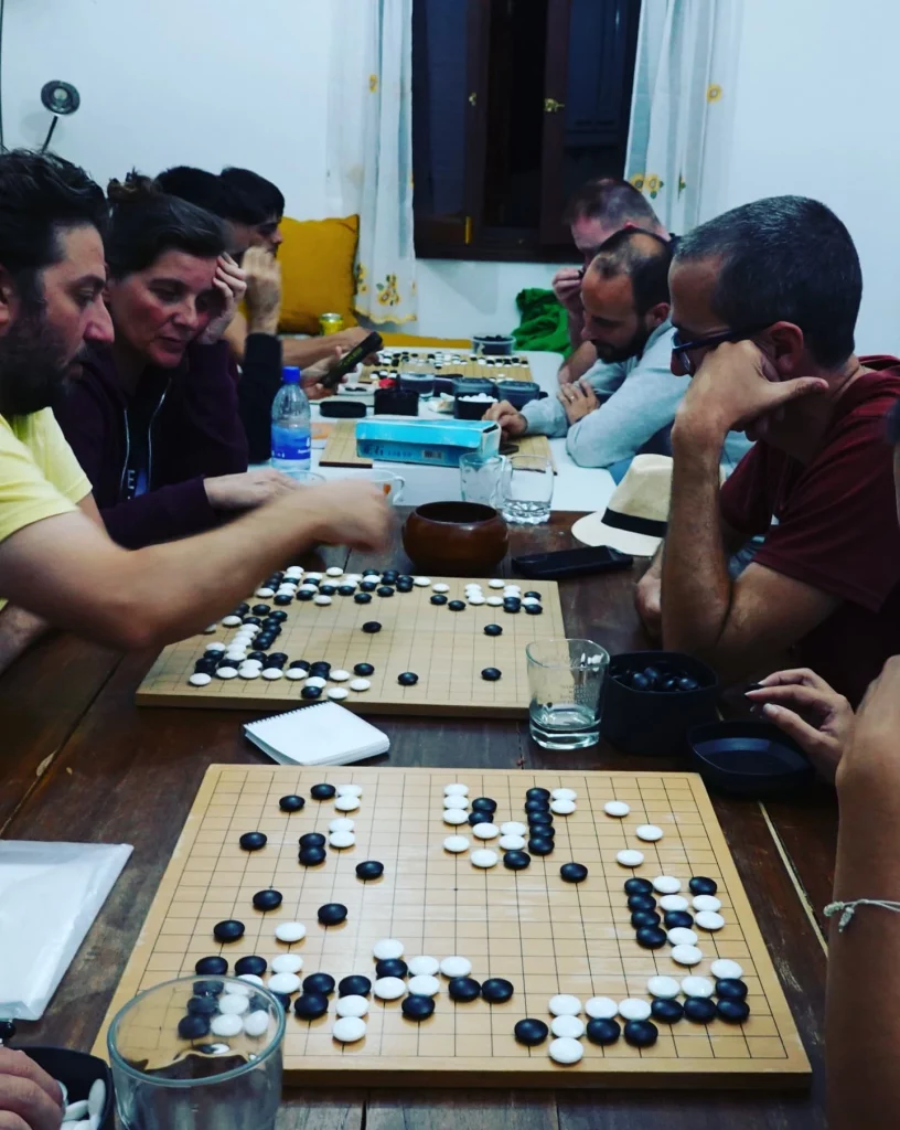 Todos jugando compartiendo el espacio y el conocimiento
